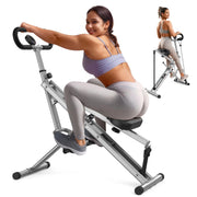 Bicicletta Rowing Fitness ¨C Minimal ¨C Grigio, Pieghevole, Carico Max 158 kg