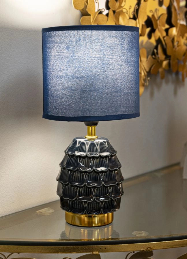 LAMPADA DA COMODINO PIGNY BLU CM Ø 15X30,5