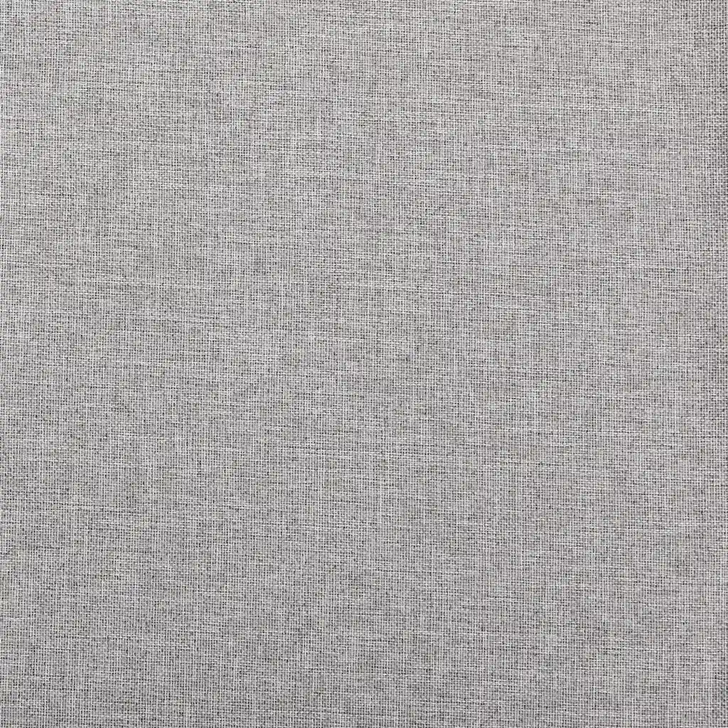 Tenda Oscurante Effetto Lino con Ganci Grigie 290x245 cm 321175