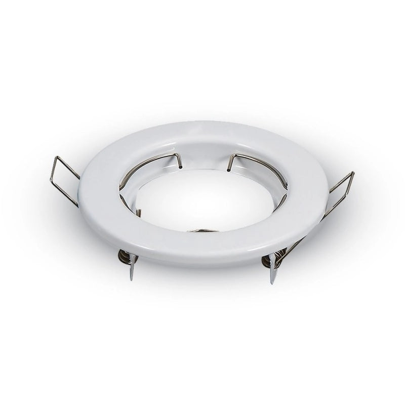 GU10 Round Spotlight Filat White 2 Pcs/Box