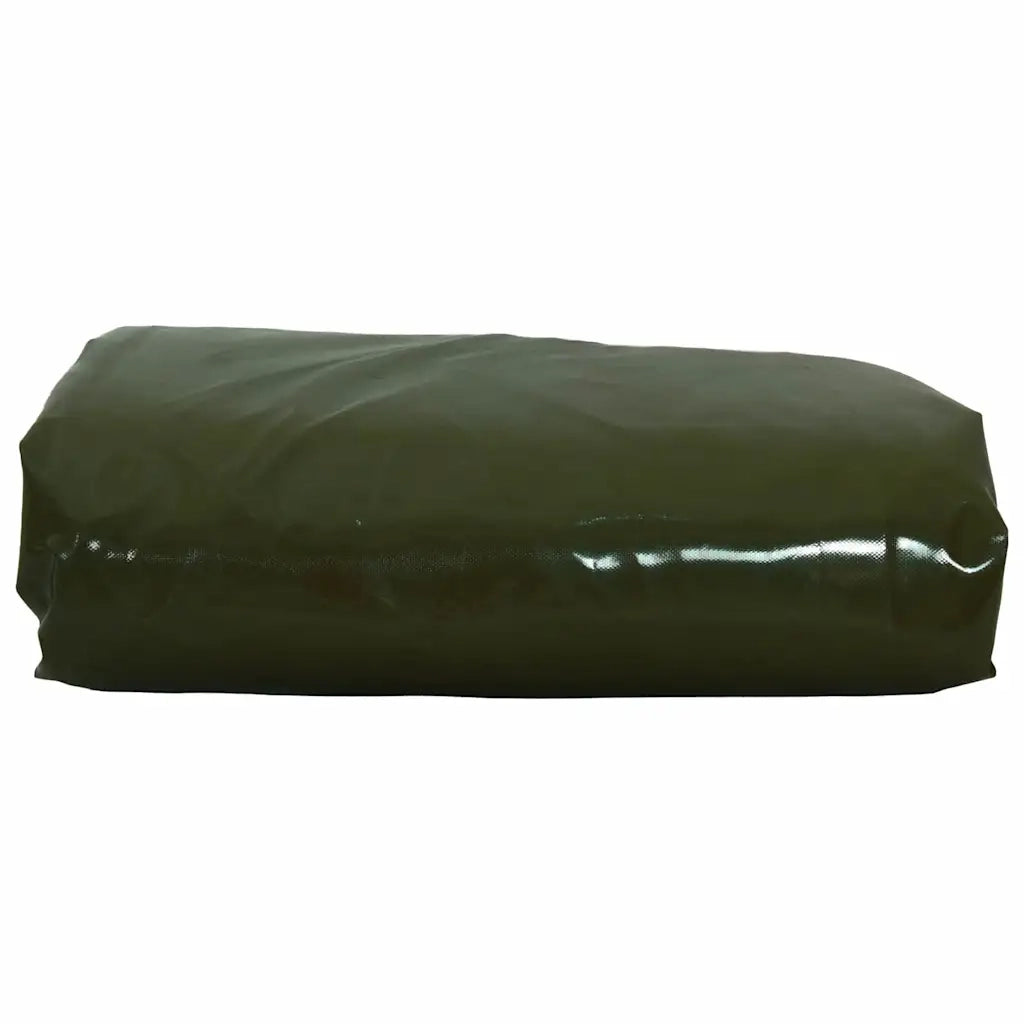 Telo 650g / m2 Verde oliva 3 x 6 m Tela con rivestimento in PVC