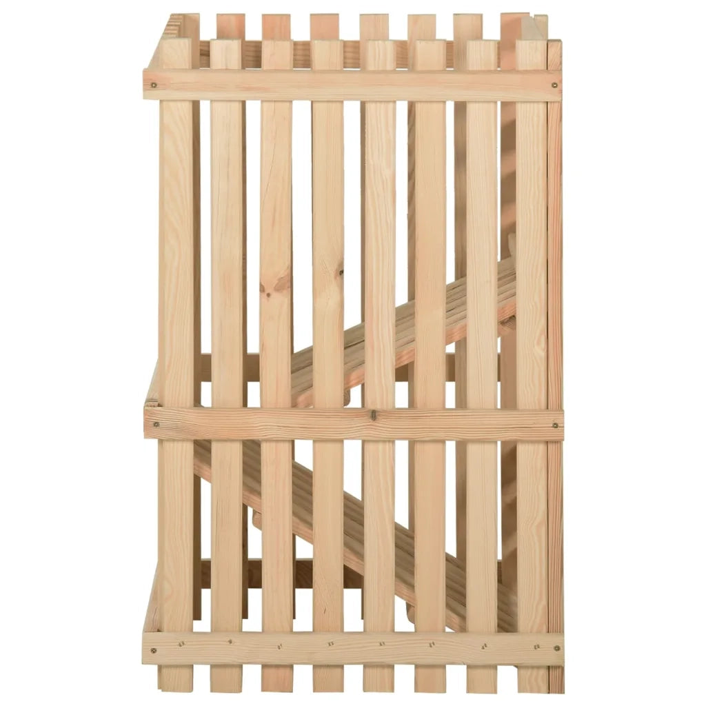 Cassetta Porta Patate  50x50x80 cm in Legno Massello di Pino 327329