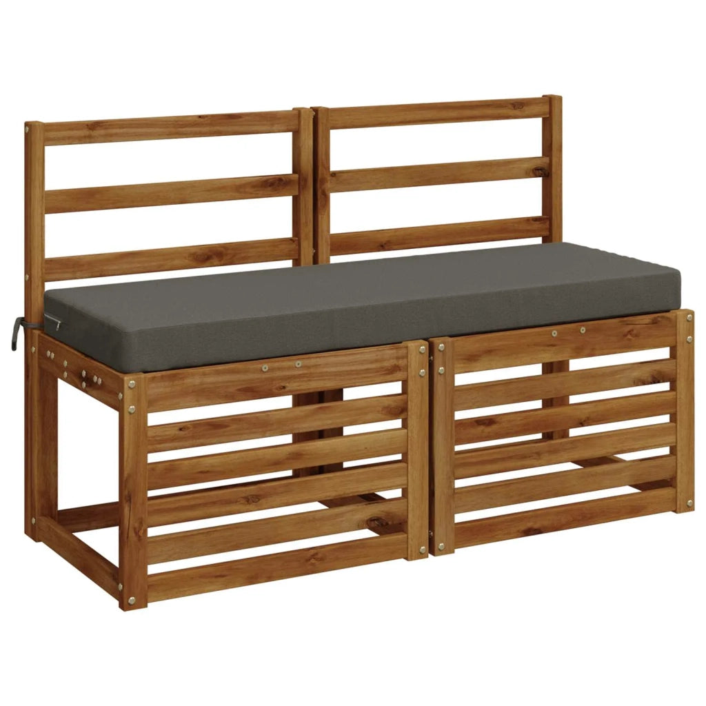 Cuscino per panchina SOEST 100% Poliestere Grigio 949680