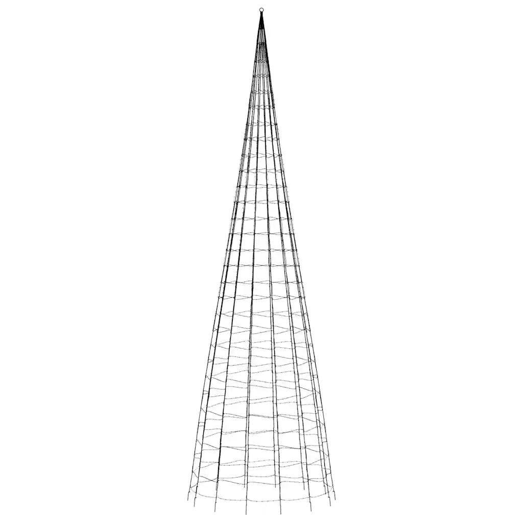 Albero di Natale | Decorazioni natalizie a LED 3000 LED Blu 800 cm