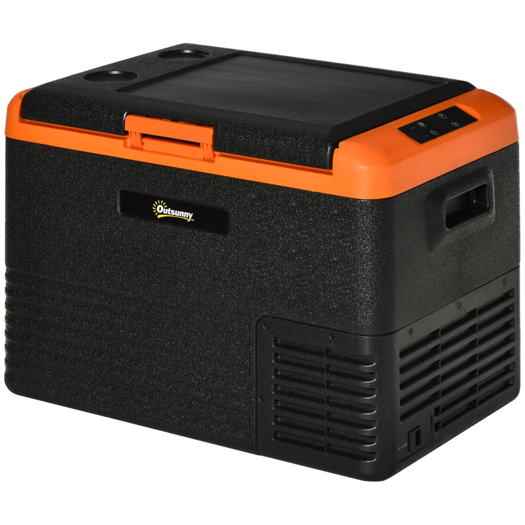 Frigorifero Portatile Elettrico 40L ¨C Xylo ¨C 12V/24V -20¡æ Display LED 58,7x36,5x43,8cm Nero