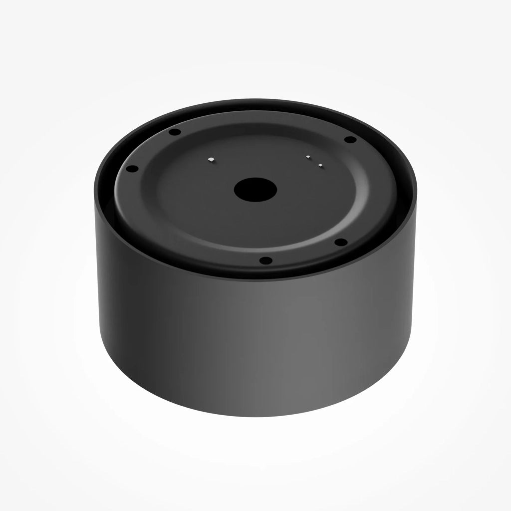 Maytoni Lampada Da Soffitto Moderna Vega 1 Luce LED Integrato Nero Alluminio
