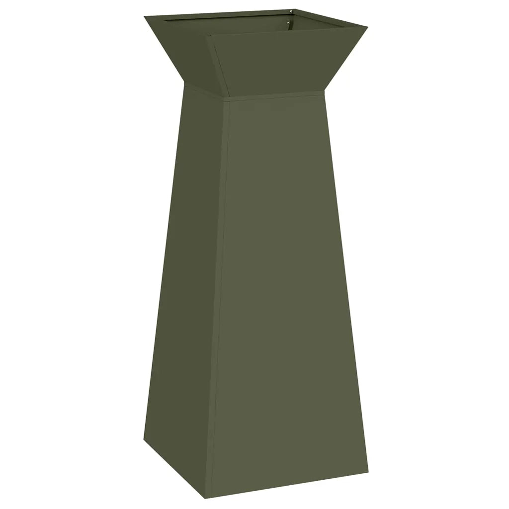 Vaso a Pilastro Oliva 40 x 40 x 100 cm 873858