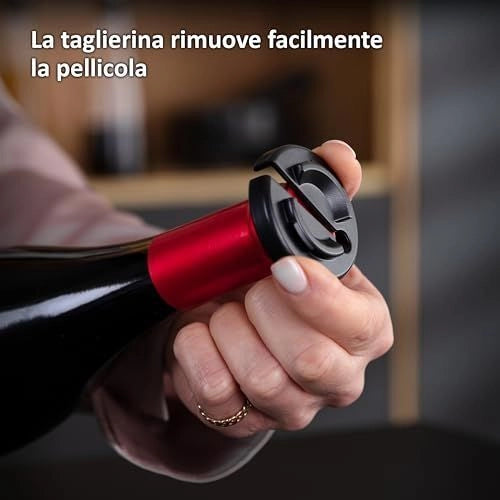 Haier HAWUKIT06 Apribottiglia di vino elettrico Nero
