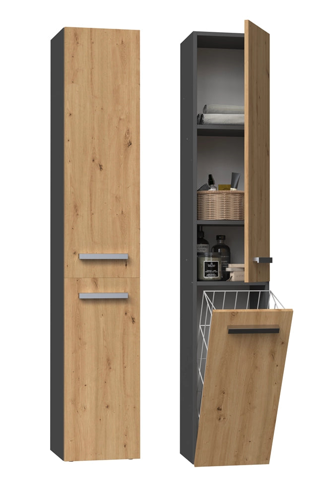 Colonna bagno NEL IV antracite artisan