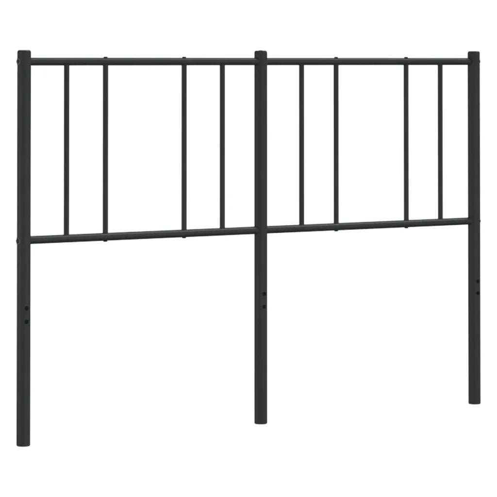 Testiera di Ricambio in Metallo Nero 135 cm 352512