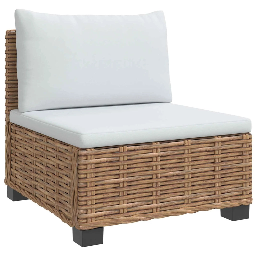 7 pz Set Lounge in Rattan con Cuscini GENDT Rattan naturale 3429866