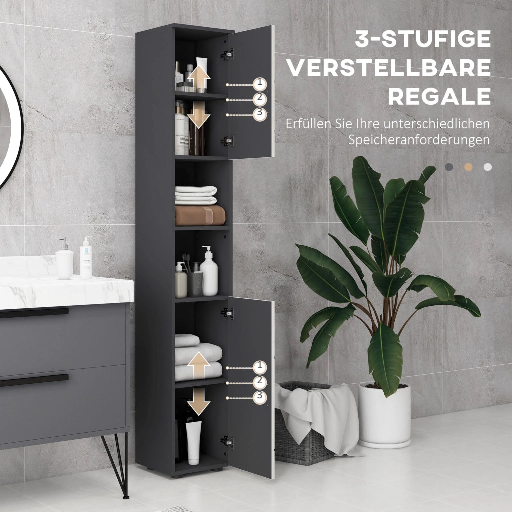 Armadietto Bagno ¨C Minimal ¨C Grigio Chiaro
