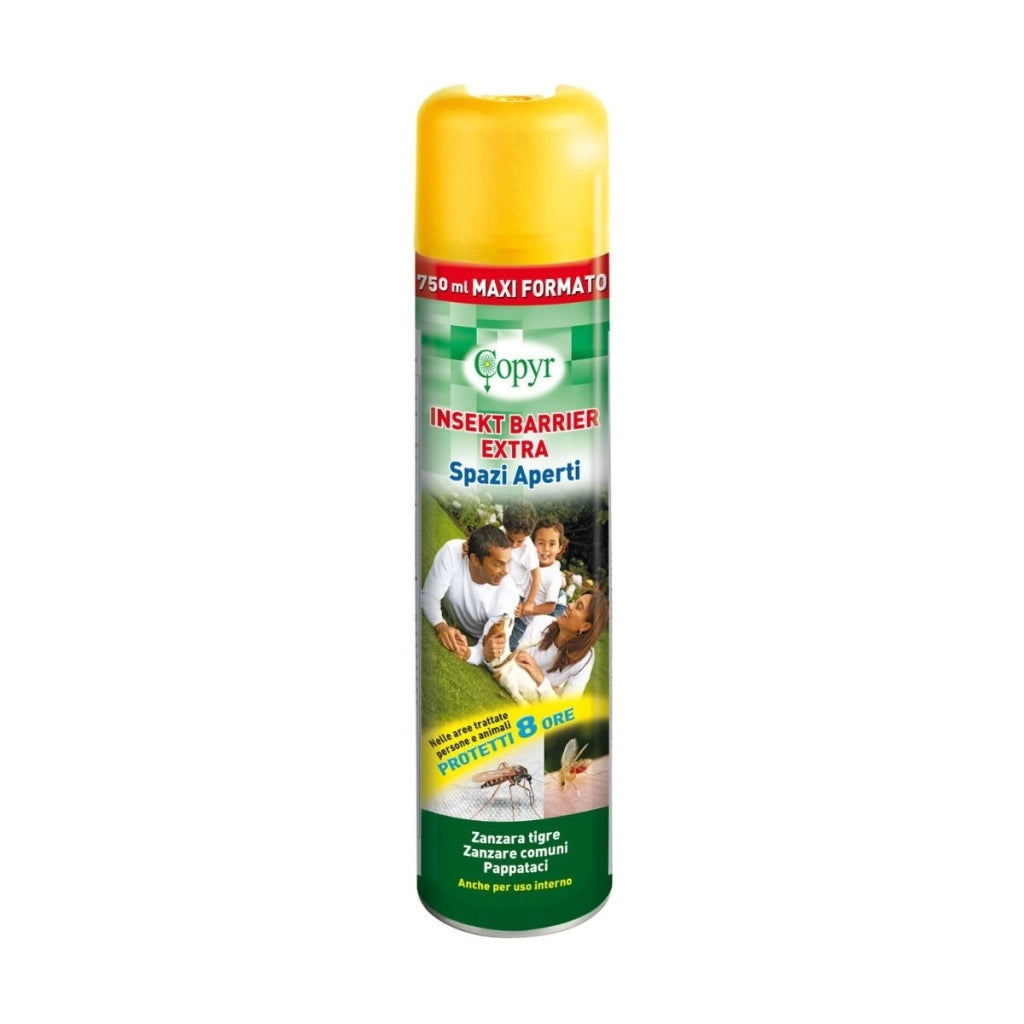 Insekt Barrier Extra 750 ml Antizanzare Spray Pronto Uso Effetto Immediato | Copyr