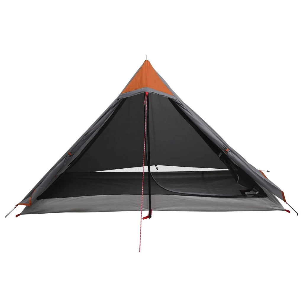 Tenda da backpacking Grigio e arancione 222 x 85 x 125 cm