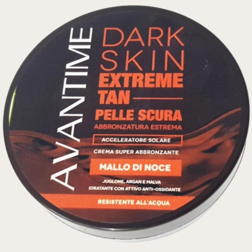 Trade Shop - Crema Abbronzante Mandorle Dolci Mallo Di Noce Argan Malva Idratante Solare -