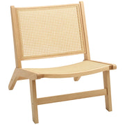 Sedia in Rattan con Schienale Alto ¨C zephmum ¨C Naturale 64x70x74 cm