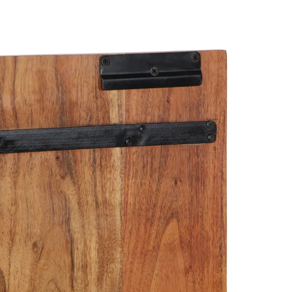 Testiera 200 cm in Legno Massello di Acacia 4017517