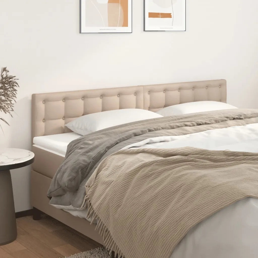 Testiera | Testata Cappuccino 160x5x78/88 cm in Similpelle