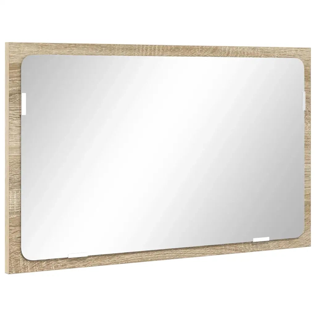 Set di mobili per il Bagno | Armadio da bagno Rovere Sonoma Legno multistrato