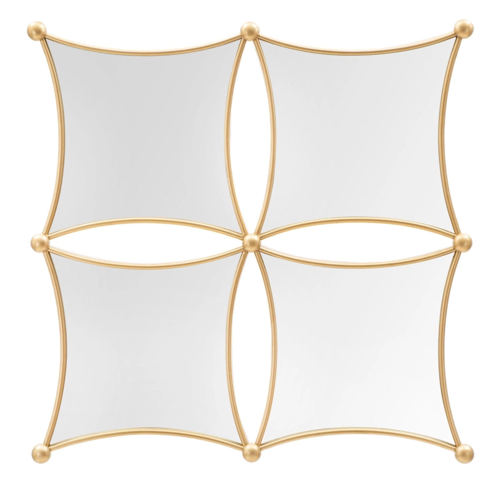 Specchio geometrico da parete Jalo 68x3,5 cm