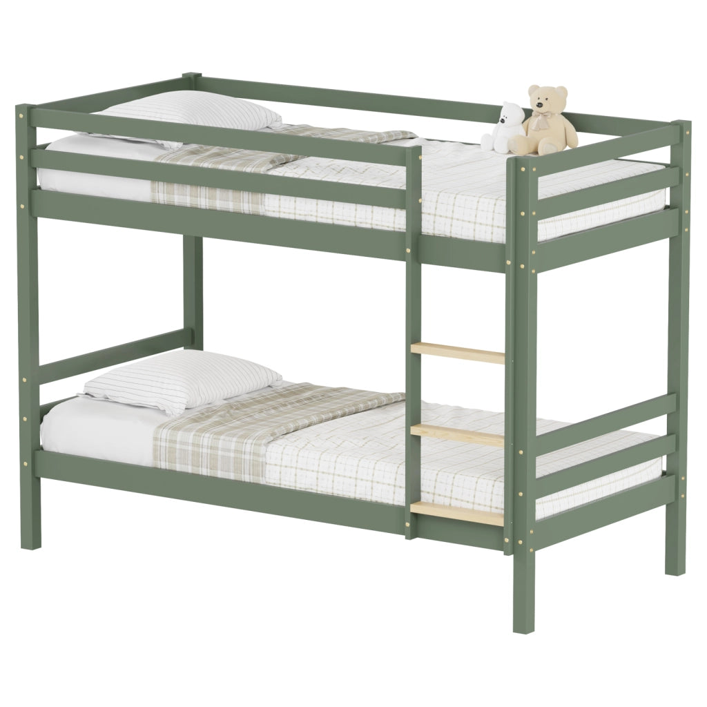 Letti a castello per bambini 190x90cm verde AMBRA