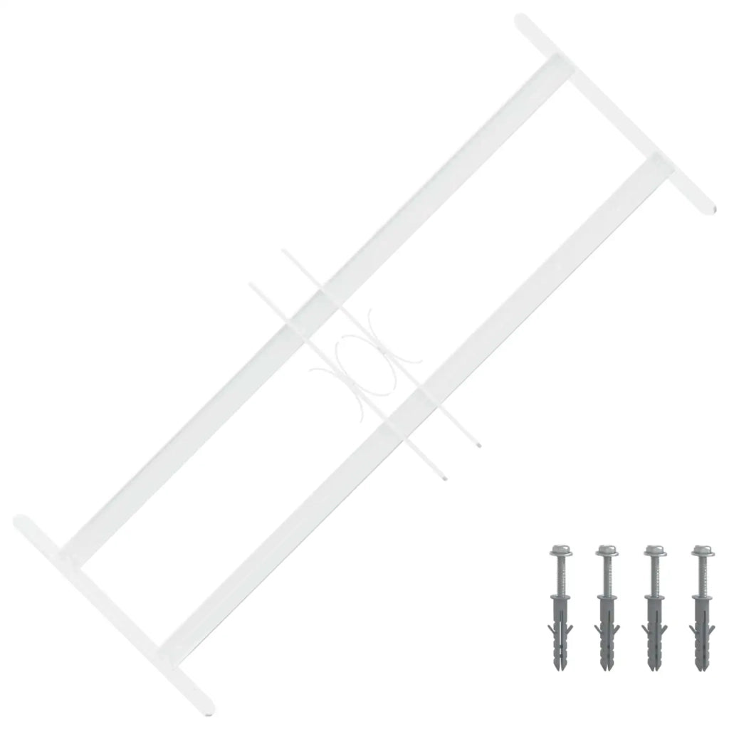 Griglia di Sicurezza per Finestre con 2 Traverse 3 pcs 43-74 cm 42031300