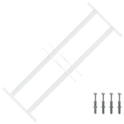 Griglia di Sicurezza per Finestre con 2 Traverse 3 pcs 43-74 cm 42031300