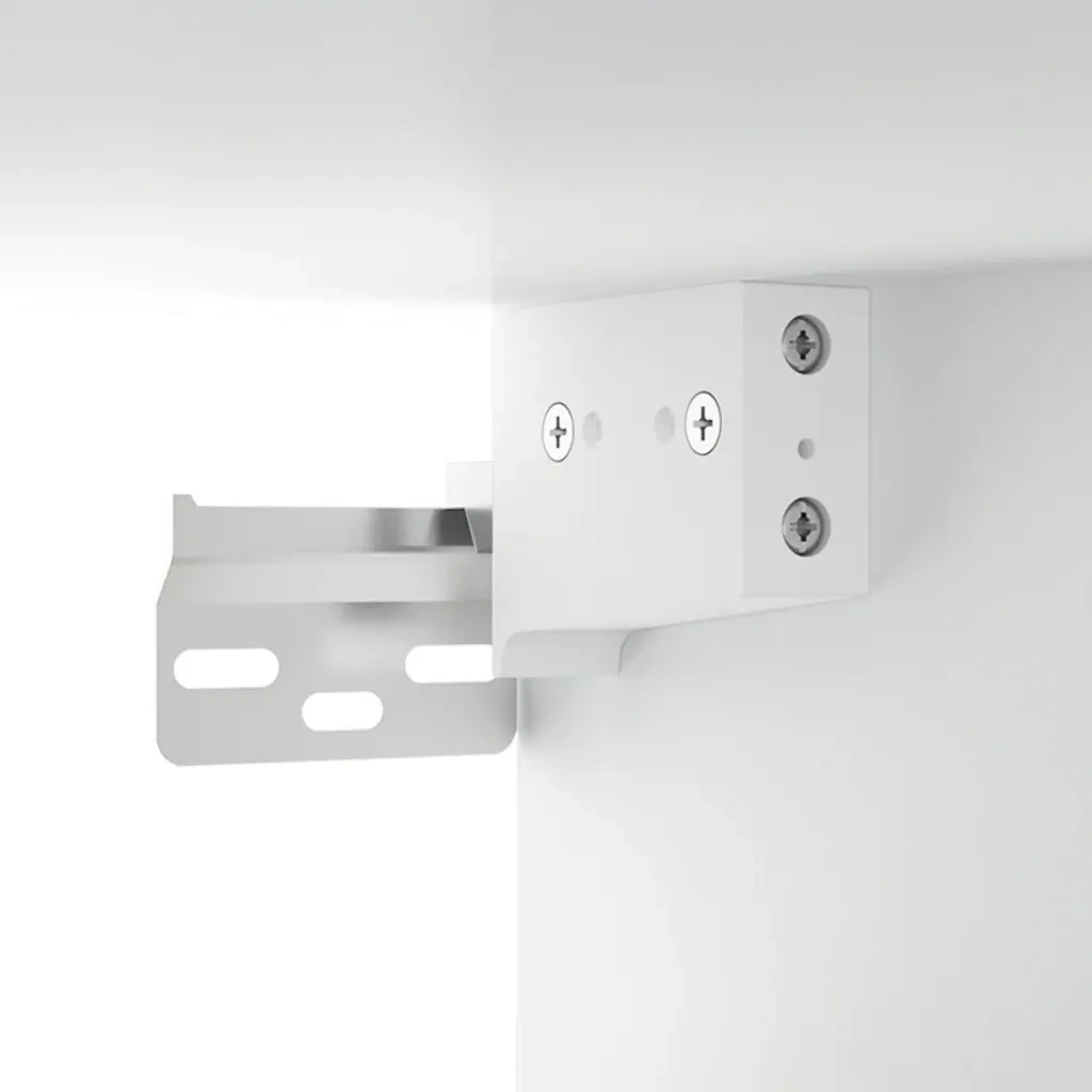 Armadietto Pensile a Parete Bianco 69,5x32,5x90 cm CFW5083115