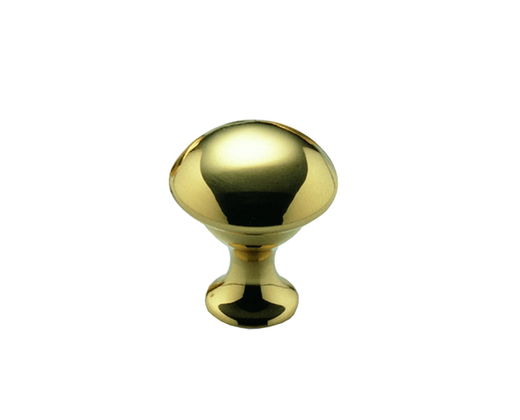 POMOLO PER MOBILI '2286' 25 mm - Oro lucido - 25 pezzi