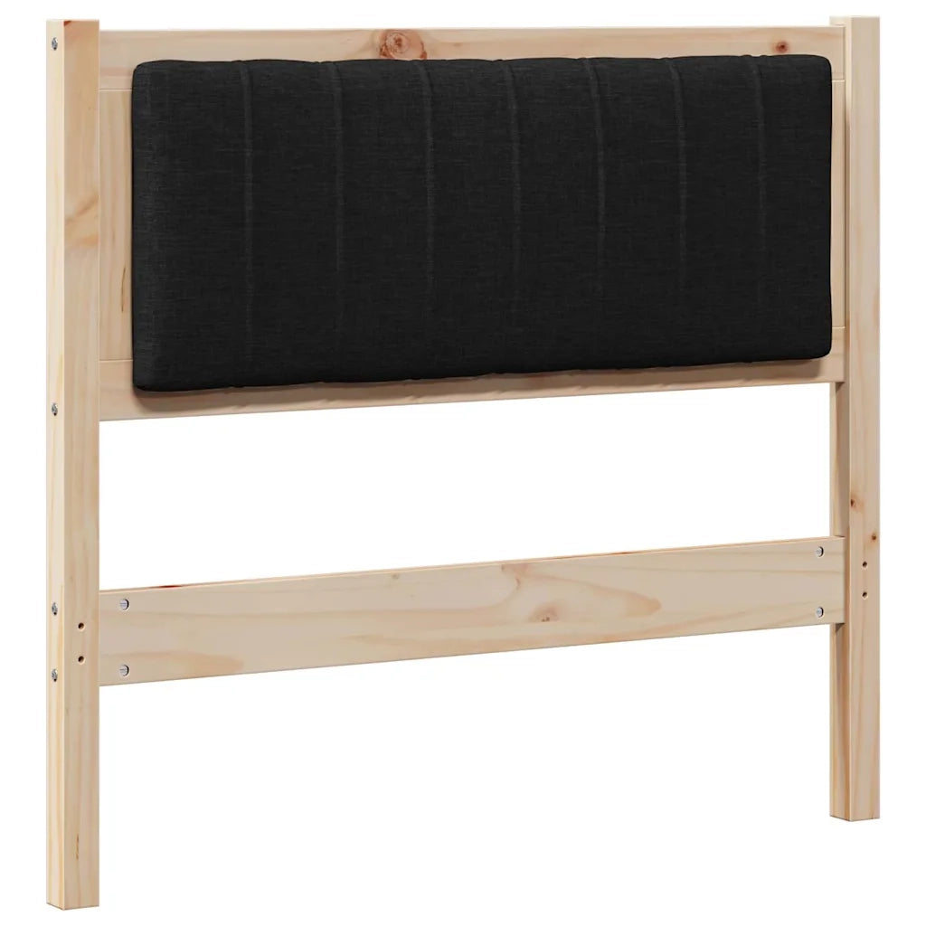 Testiera | Testata imbottita con Testiera | Testata Marrone 90 cm Pino massello