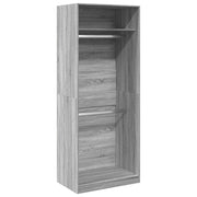 Armadio Grigio Sonoma 80x50x200 cm in Legno Multistrato CFW8616091
