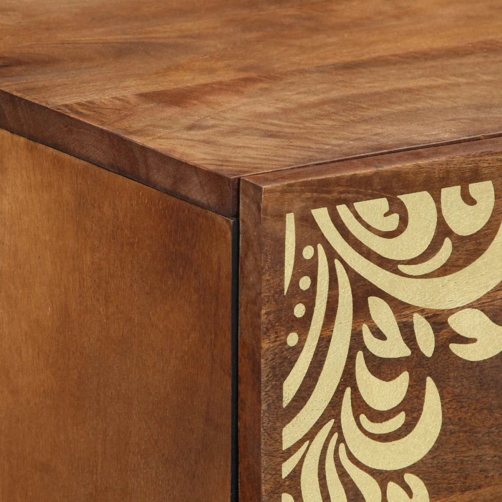 Credenza Marrone 40 x 33 x 75 cm Legno di mango massello 4018759