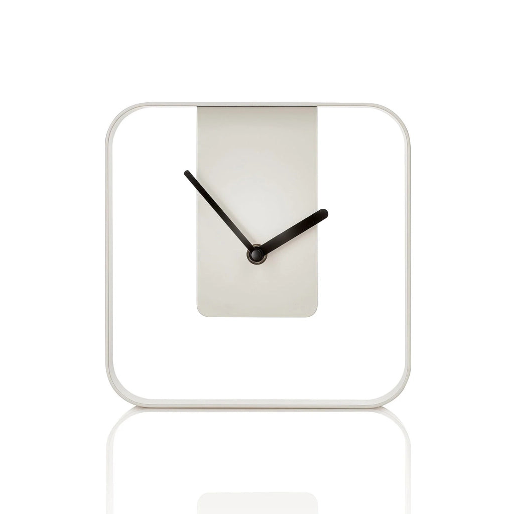 Orologio da tavolo/parete NOVA bianco