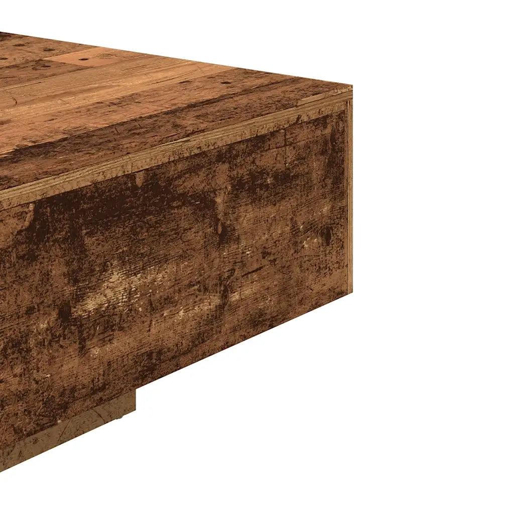 Tavolino da Salotto-Tavolino da soggiorno-Tavolo Legno Antico 85x55x31 cm Legno Multistrato