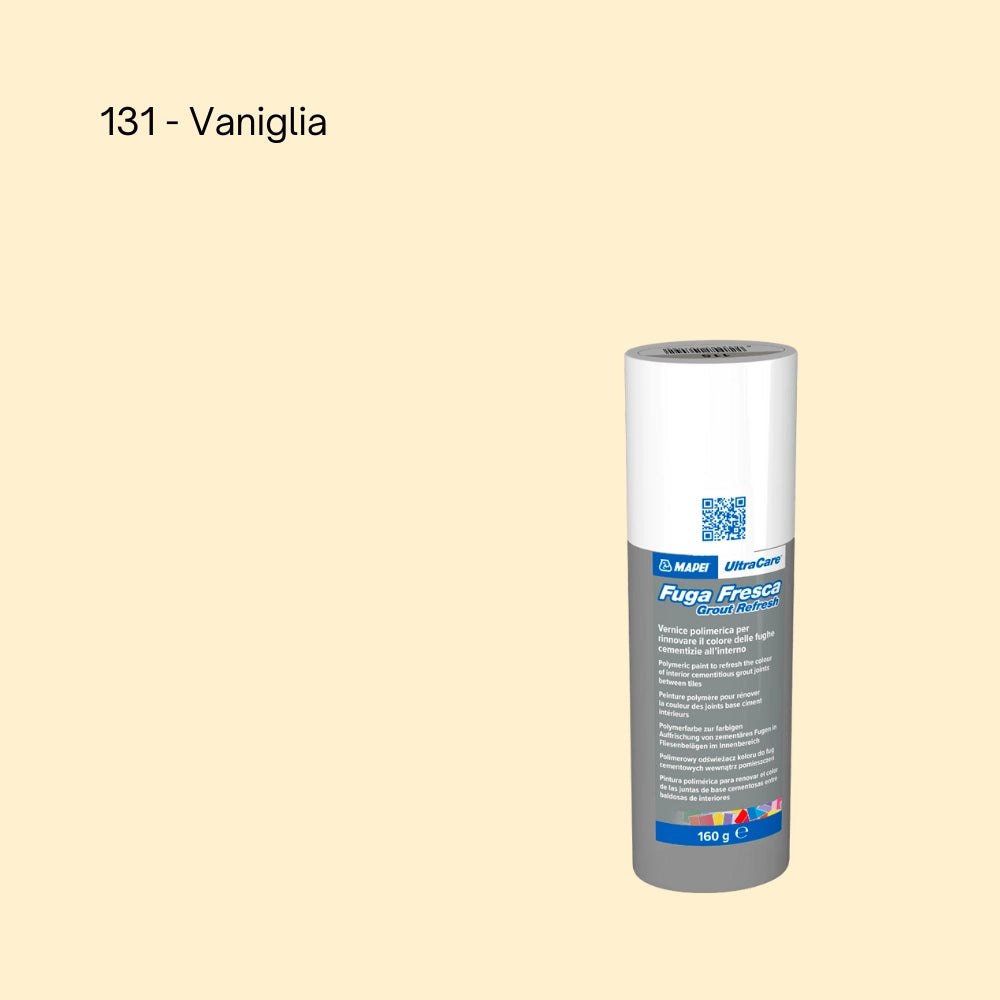 Rinnovo fughe sbiadite ripristinare pavimento ultracare fuga fresca 160 gr *** colore- vaniglia - 131, confezione 1