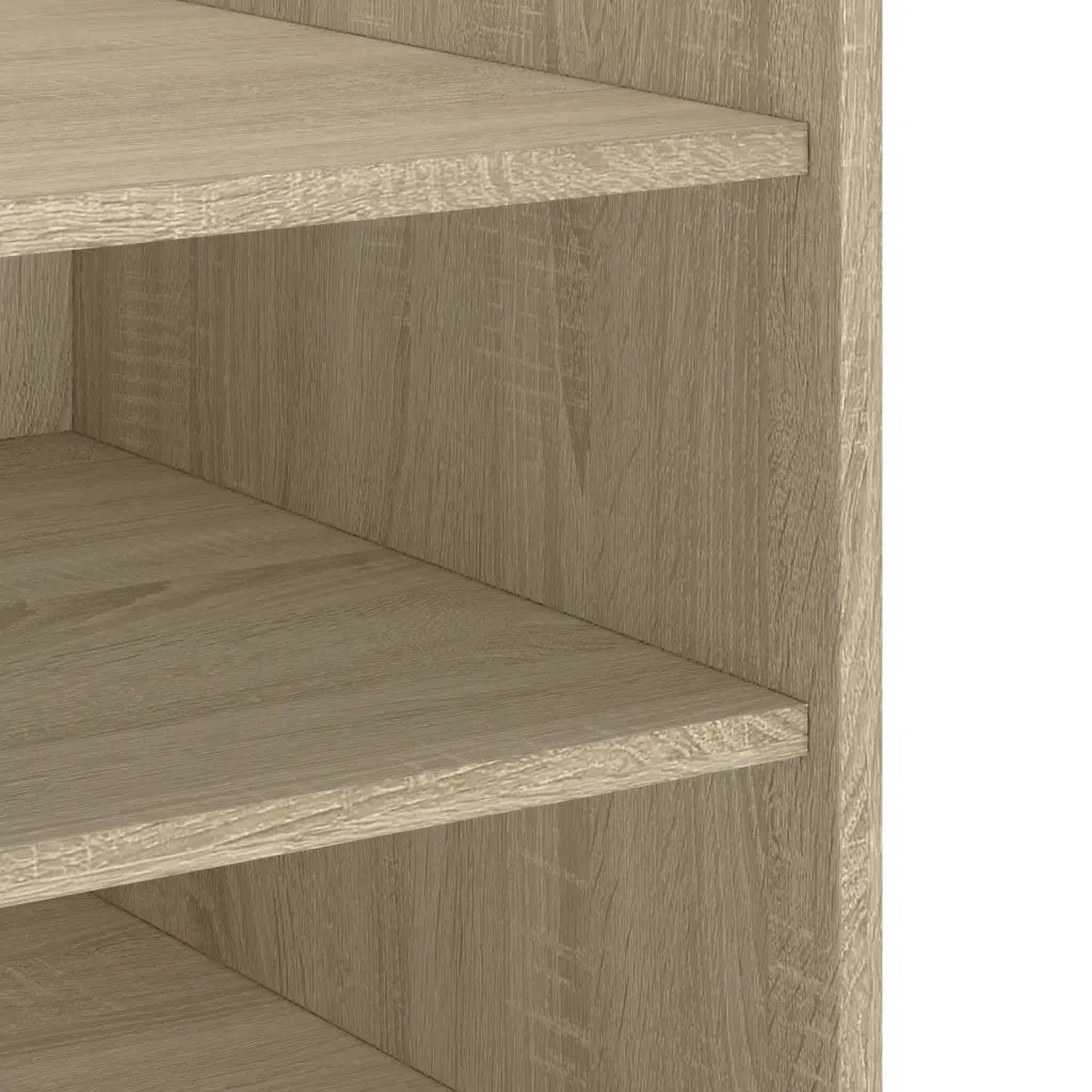 Comodino | Armadio da Notte | Mobiletto da notte Rovere Sonoma 45x50x50 cm in Legno Multistrato