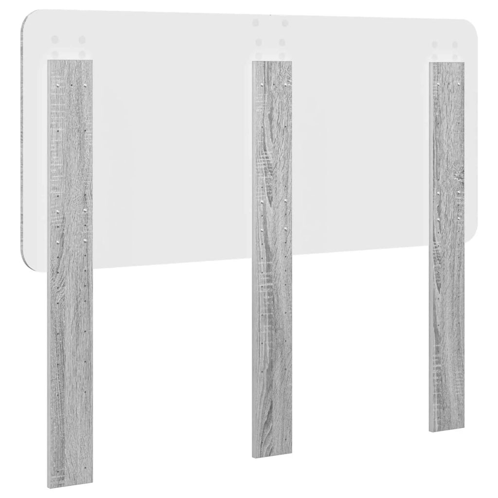 Testiera | Testata Grigio Sonoma Legno multistrato