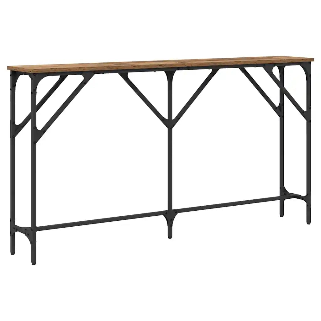 Tavolo consolle Legno vecchio 140 x 23 x 75 cm 871333