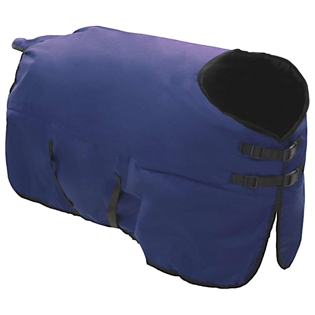 Coperta per Cavalli Verde Scuro e Nero 85 cm Poliestere 42013048