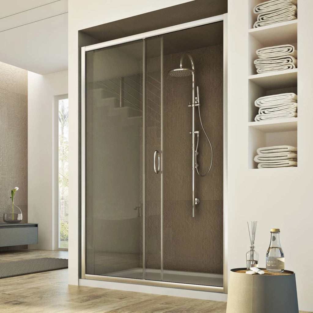 Porta Doccia 150CM H185 trasparente  mod. Replay 1 Anta