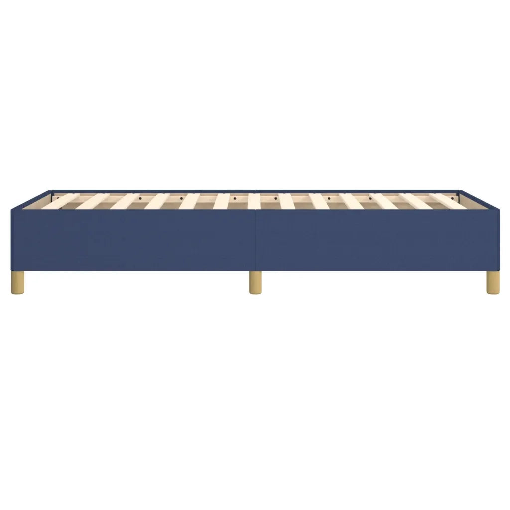 Giroletto senza Materasso-Struttura Letto Blu 90x190 cm in Tessuto 689111