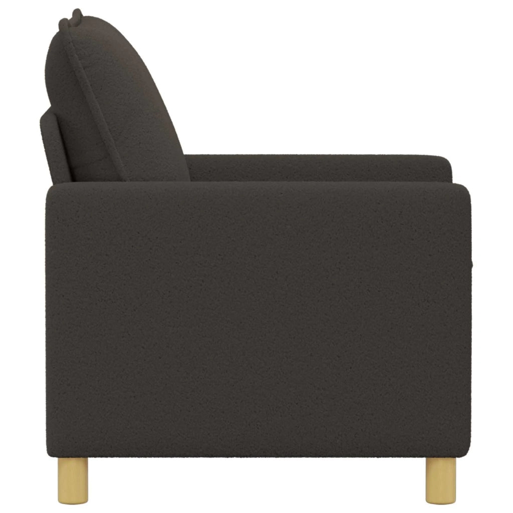 Divano Grigio Scuro 76 x 81 x 87,5 cm Tessuto 42028768