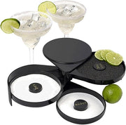 Strumento per il Barman a 3 Livelli con Separazione Triplo per Rimescolare Margarita - Design di Separazione Triplo - Scatola per Barman - Ideale per Bar, Ristoranti, Hotel e Resort.