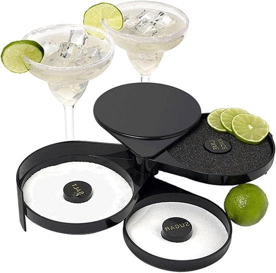 Strumento per il Barman a 3 Livelli con Separazione Triplo per Rimescolare Margarita - Design di Separazione Triplo - Scatola per Barman - Ideale per Bar, Ristoranti, Hotel e Resort.