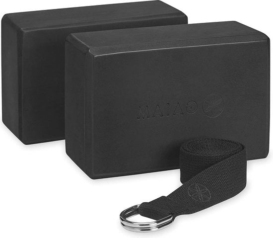 Set di Yogablok da 2 e manubri per yoga - nero - per yoga essentials 

(se non presente il modello o codice prodotto, lascio vuoto)