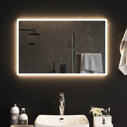 Specchio da Bagno con Luci LED 80x50 cm 151767