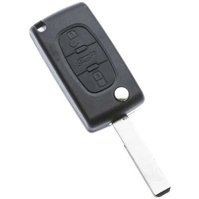 GUSCIO CHIAVE AUTO CITROEN HU83BRS8 SILCA  PULSANTI 3