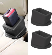 2 Pezzi di Supporto per Cintura in Silicone – Nero – In Posizione Verticale – Accesso Facile – Universale per Auto – Per Bambini