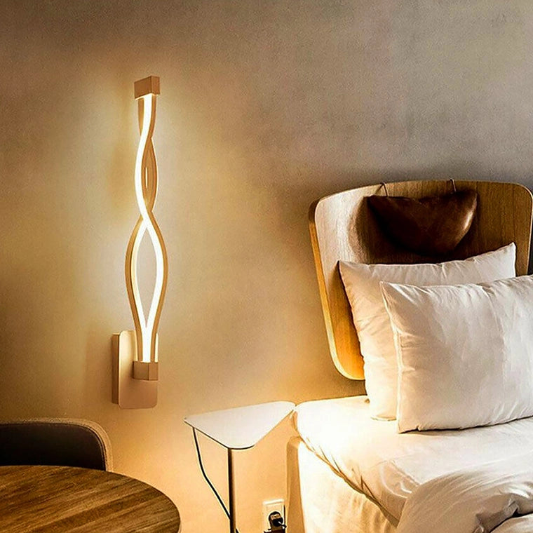 Applique lampada per interno moderna da parete a muro 9W luce calda 3000K