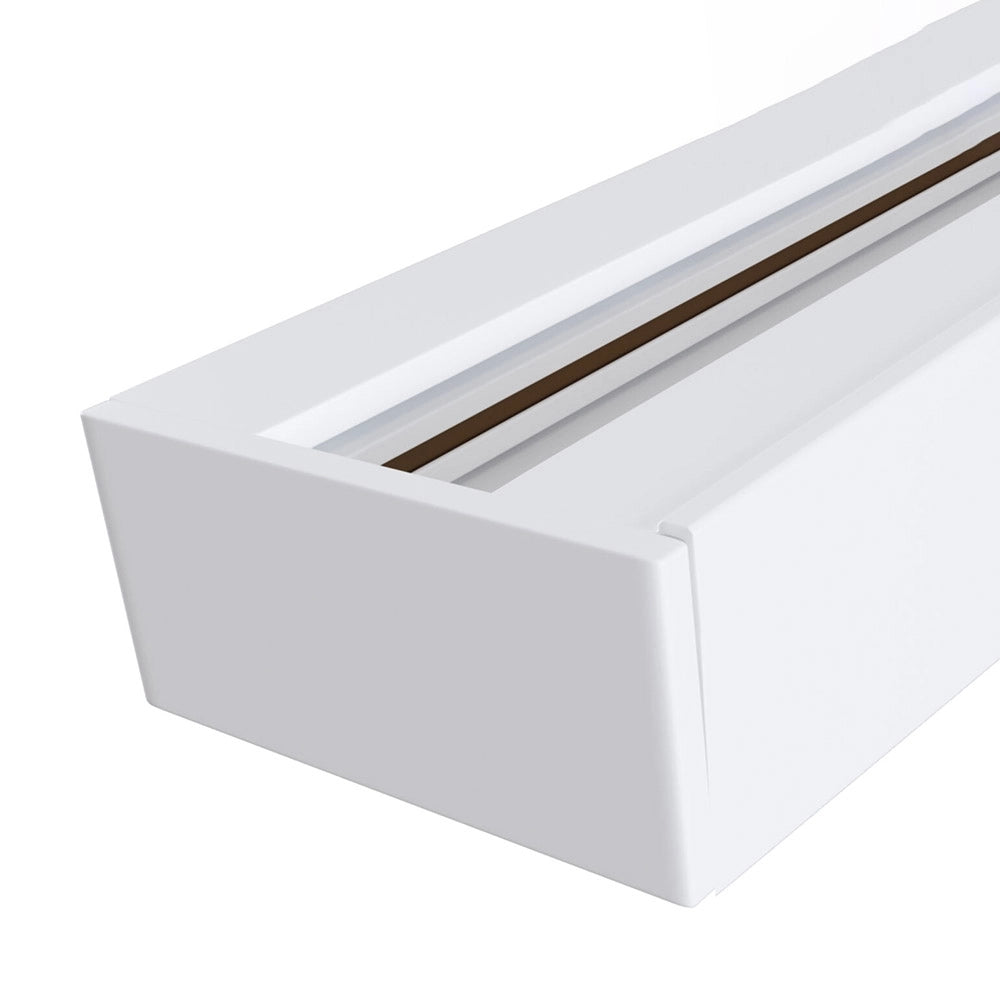 Binario Busbar Trunkings Unity In Alluminio Bianco 1 Metro